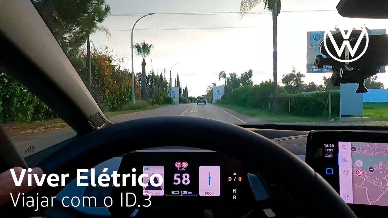 Viajar com o Volkswagen ID.3.