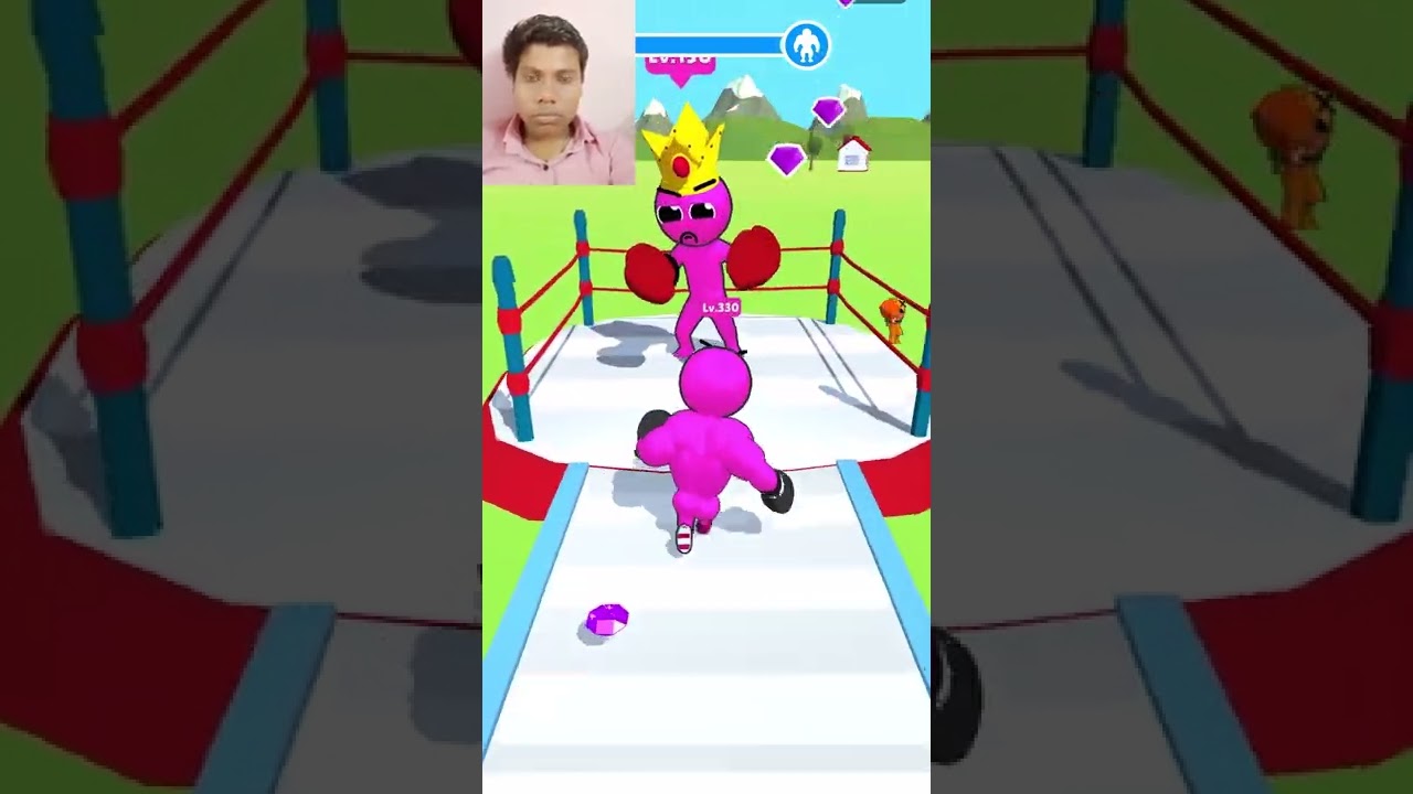 Level Up Runner 🤗👨&zwj;🎤🤸&zwj;♂️ IOS Android Gameplay Walkthrough Levels #4 KDJ44 HDJ55