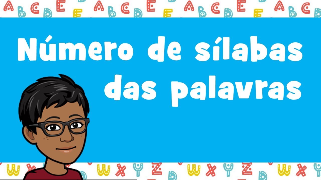 Número de sílabas das palavras