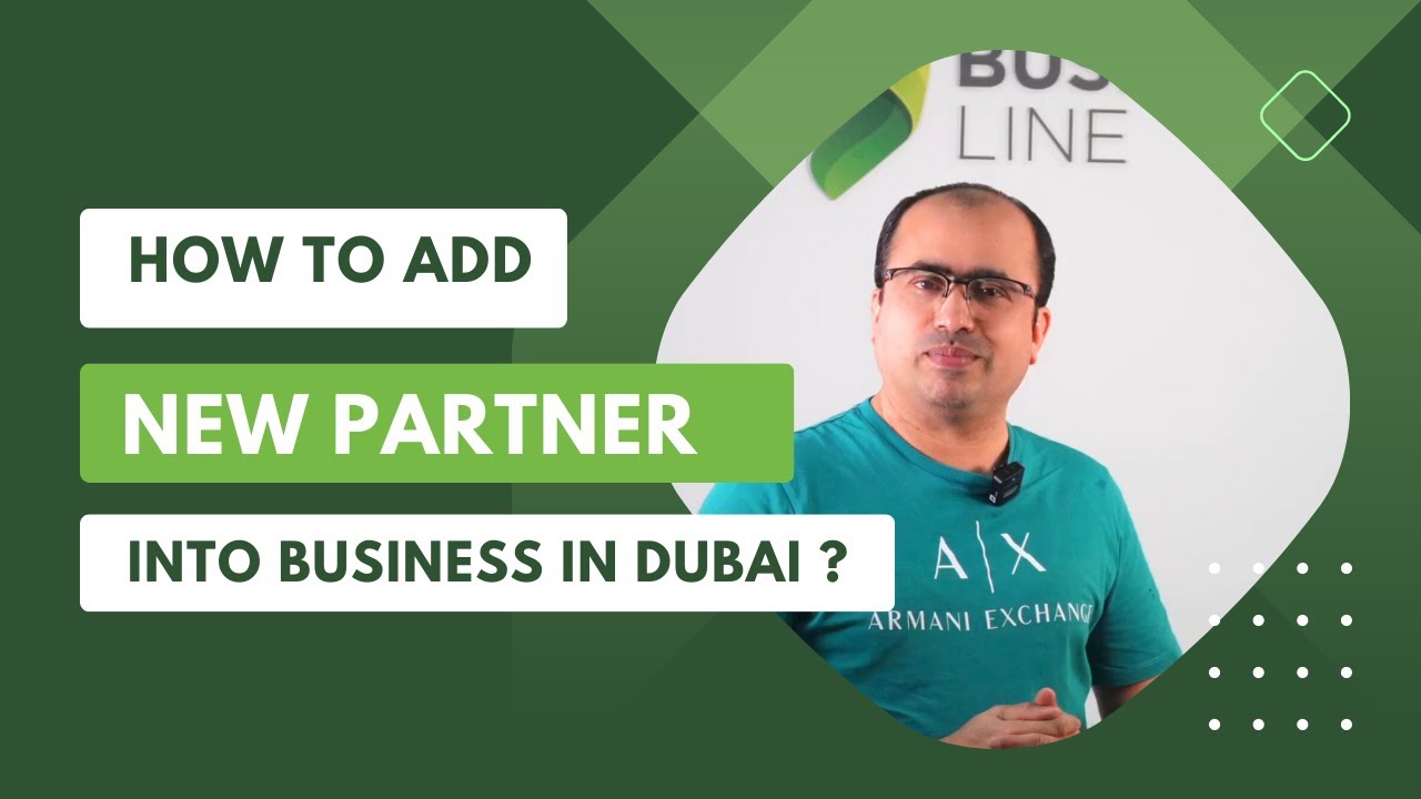 How to add partner into new business in Dubai? | Partnership business in Dubai Malayalam