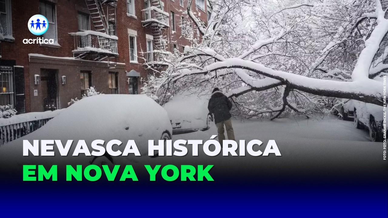 NOVA YORK DECRETA ESTADO DE EMERGÊNCIA APÓS FORTE NEVASCA