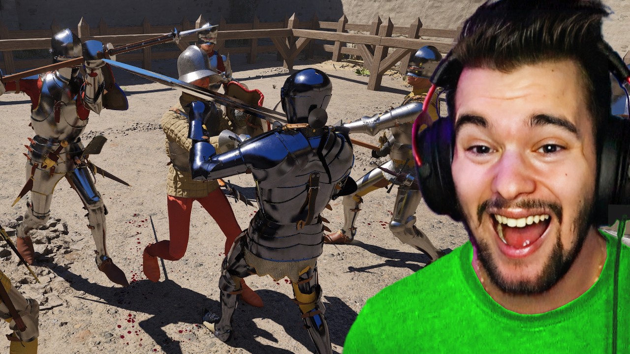 I FINALLY PLAYED HALF SWORD AND IT WAS HILARIOUS