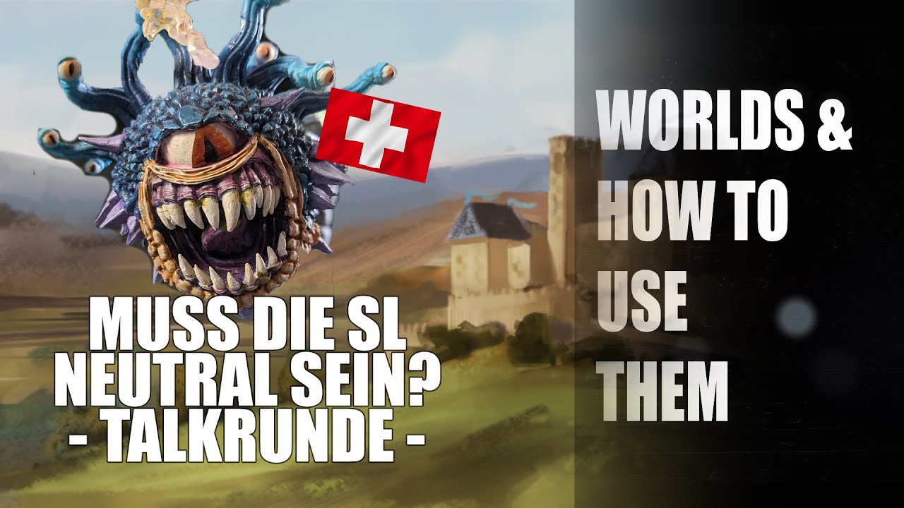 Muss die Spielleitung neutral sein? Oder ein Fan der Charaktere? RPG-Talk vom GRT 2021