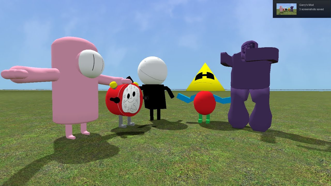NEW 3D NEXTBOTS ELERN CLEK, SHAPEMAN, FOLL GOIY AND MORE! Garrys Mod Sandbox
