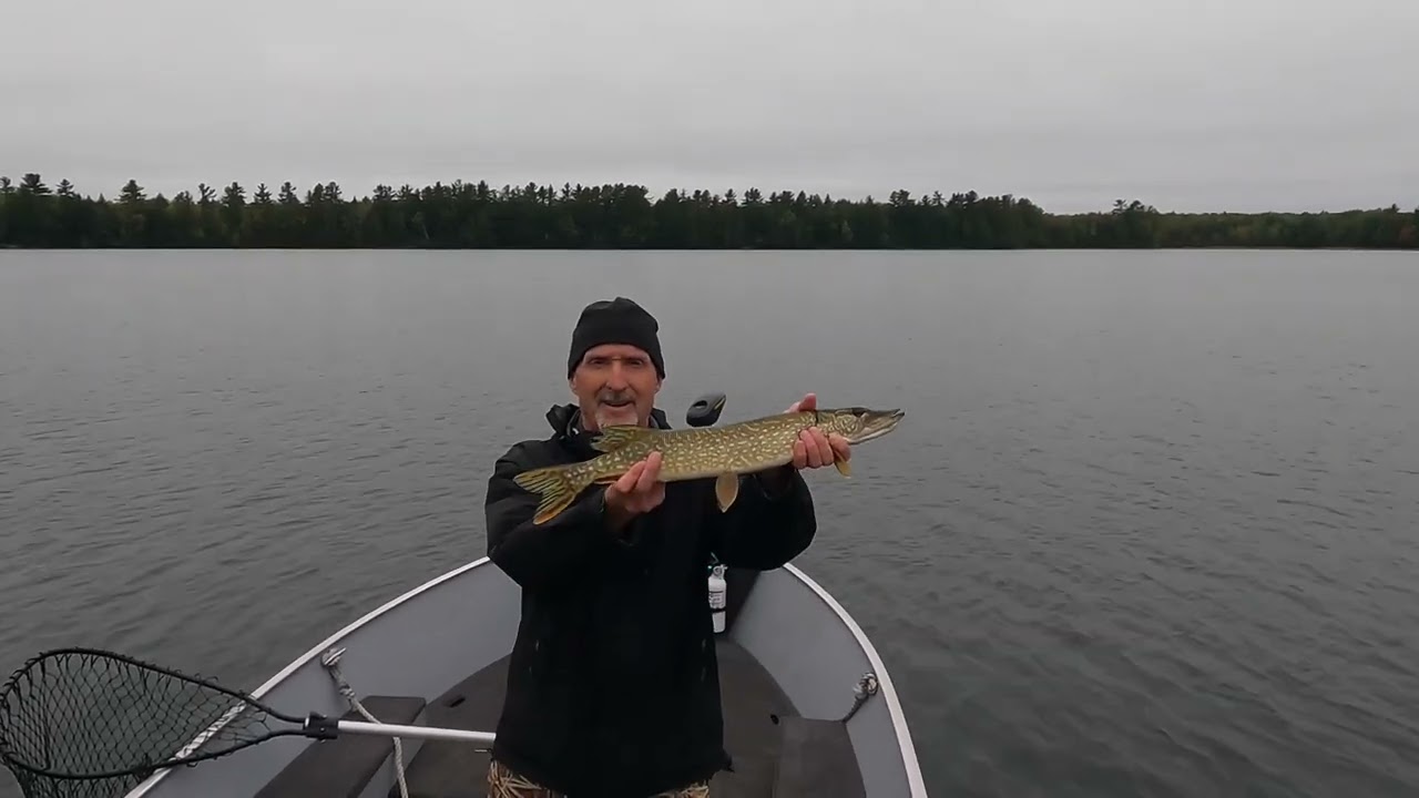 Autumn pike fishing in da UP…