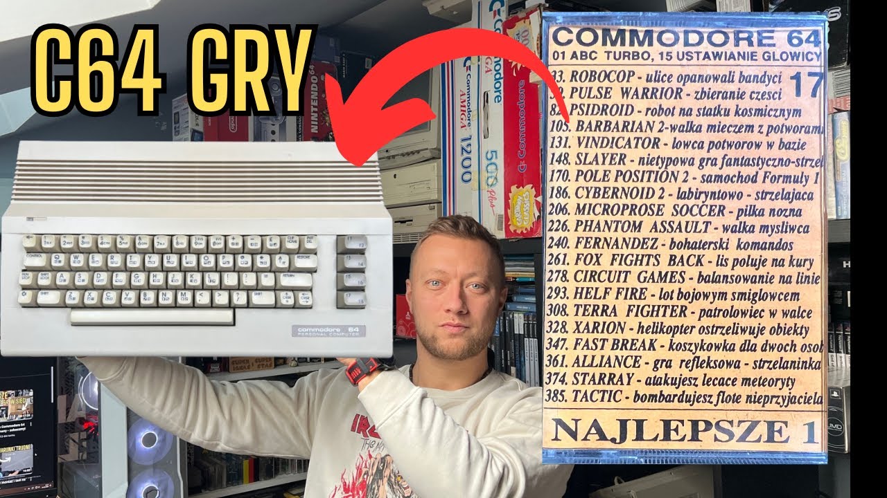 Gram z kasety do Commodore 64 z lat 90tych! Zobaczmy, co możemy zobaczyć! Cz.9