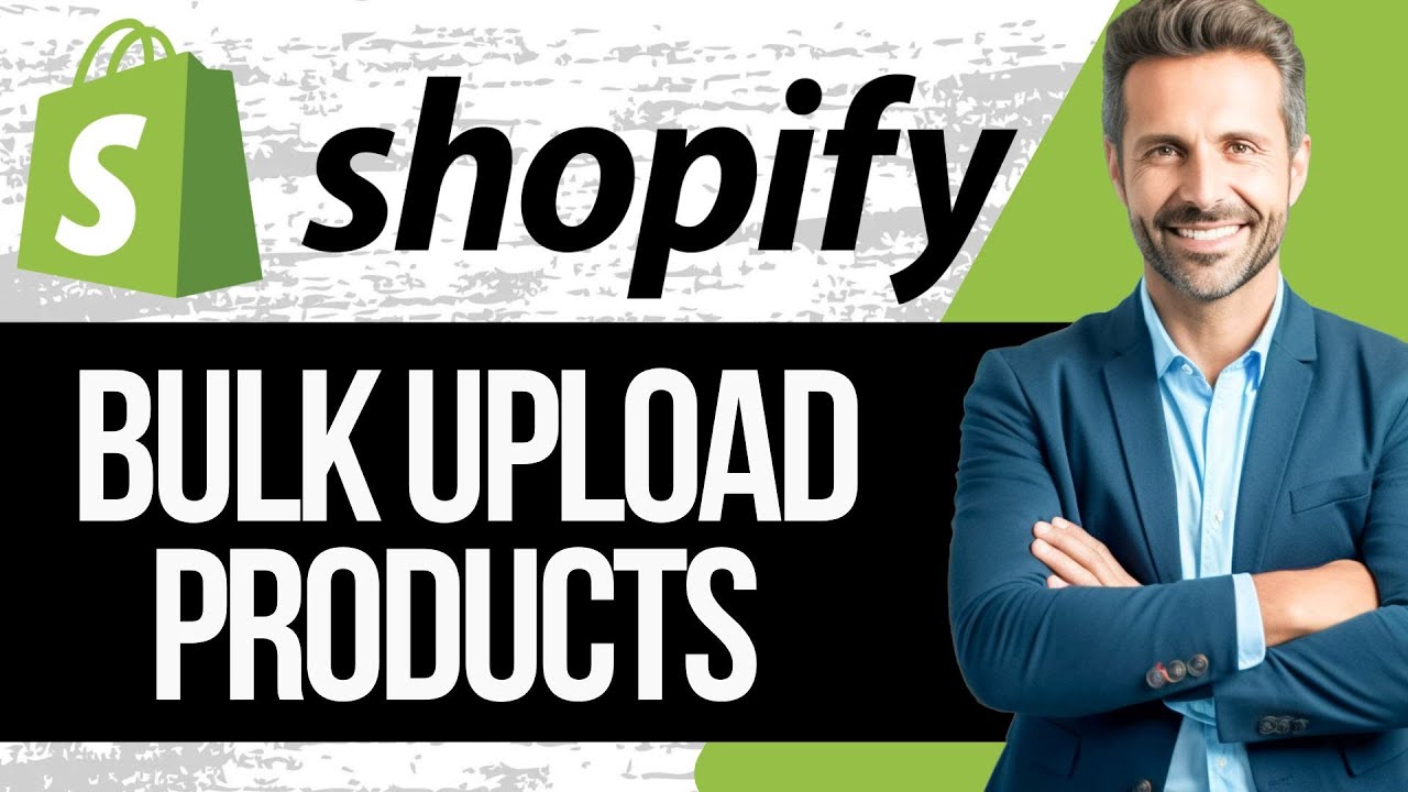 How To Bulk Upload Products on Shopify | Full Tutorial 2025