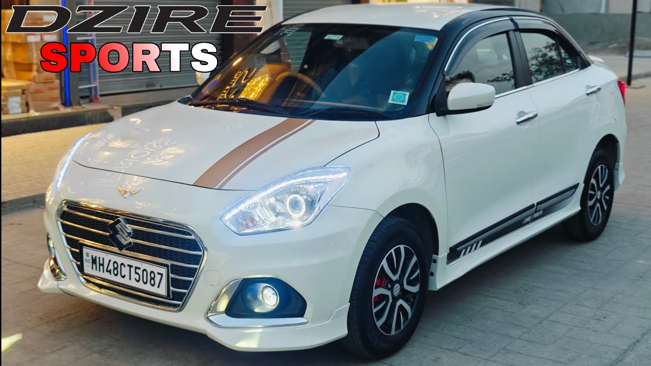 DZIRE SPORTS MODIFIED WITH MARUTI GENUINE BODYKIT,ALLOYS & TOP GEAR PREMIUM INTERIOR 📞98201 87037