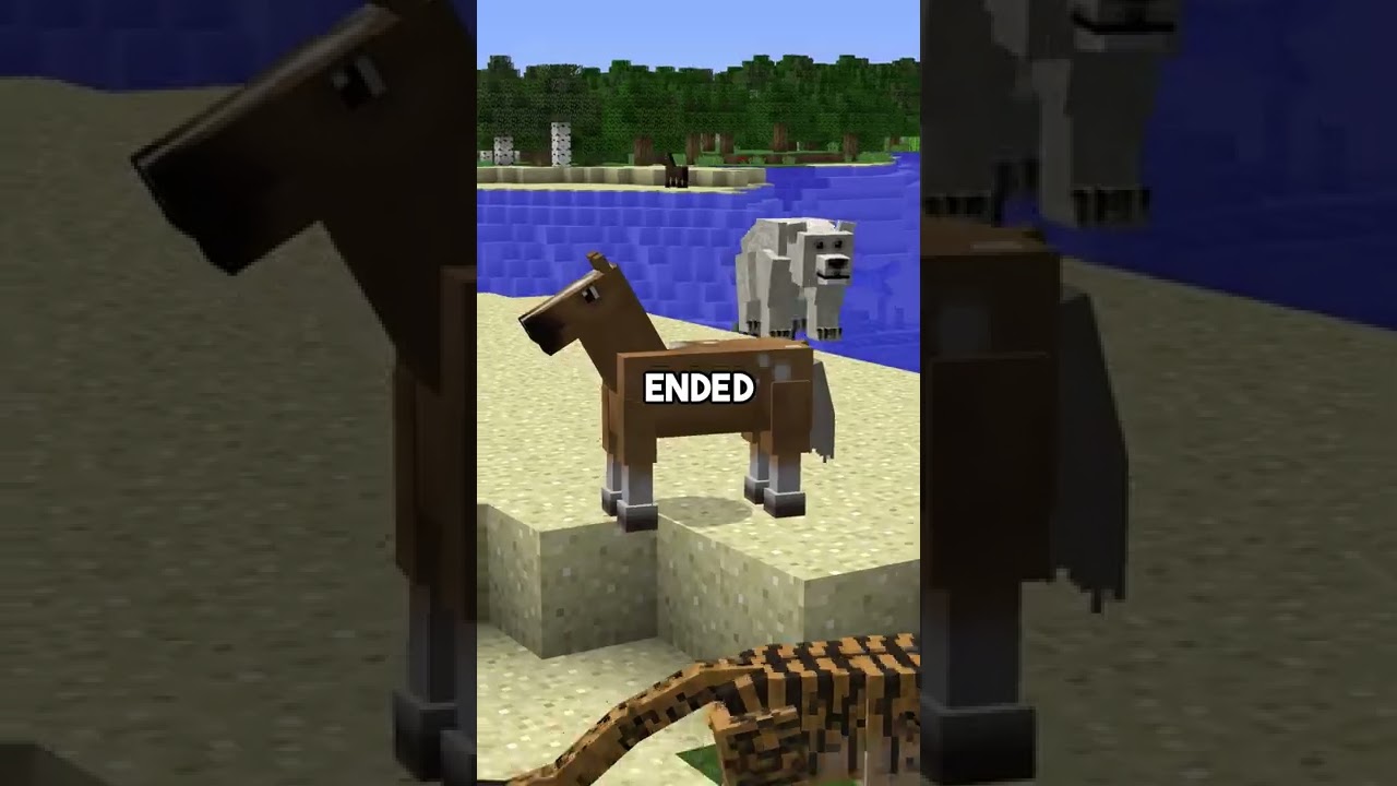 Лошади в Minecraft появились из мода?!