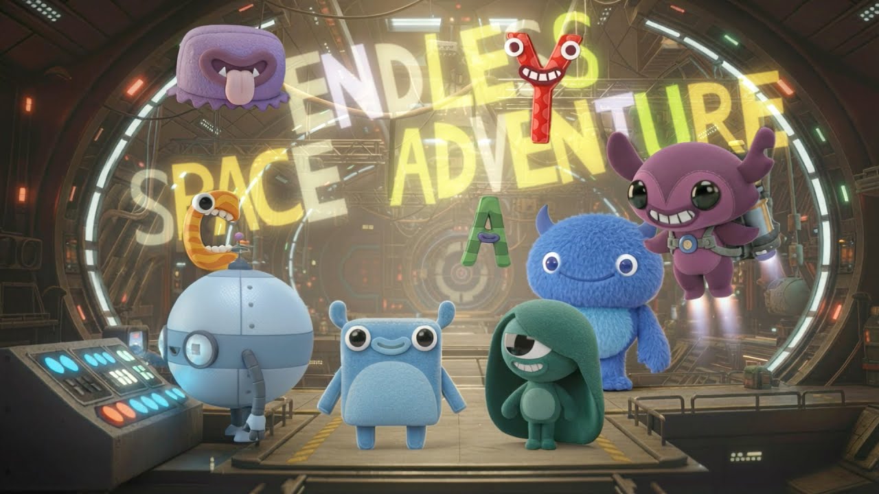 Endless Space Adventure | A fun Sci-Fi Alphabet Journey