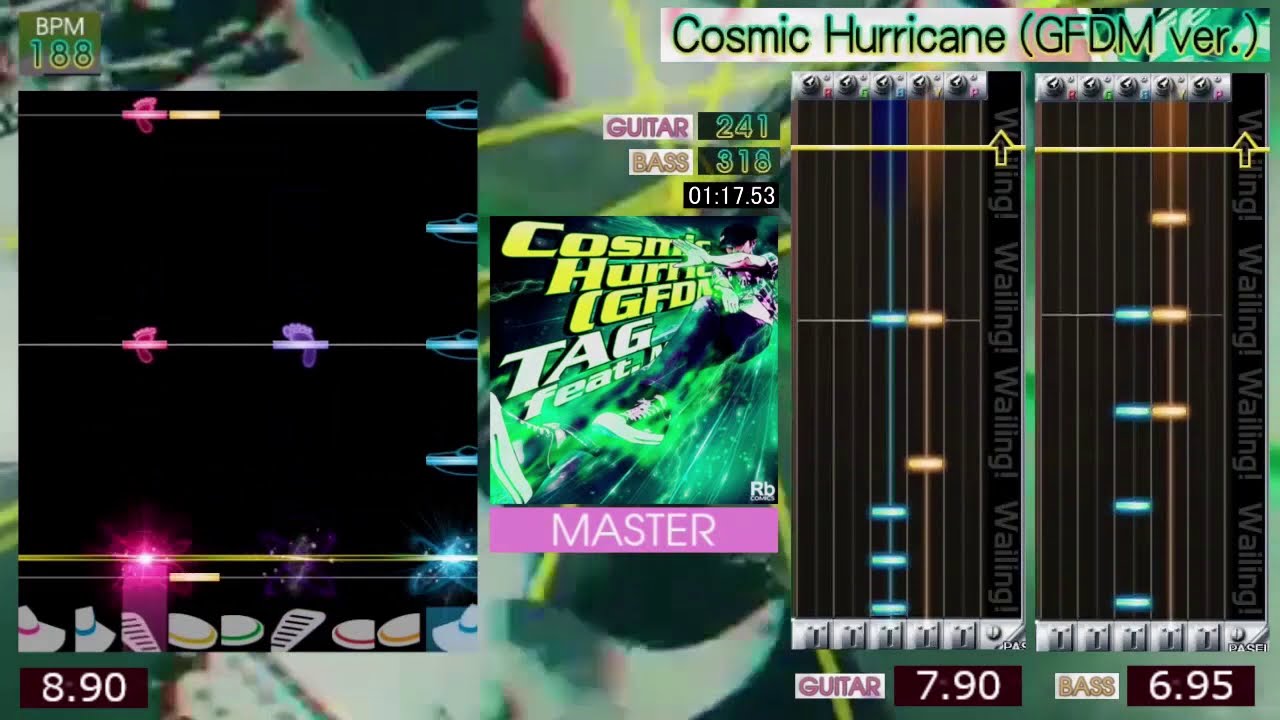 GITADORA / Cosmic Hurricane (GFDM ver.) - MASTER (GuitarFreaks XG3 & DrumMania XG3)
