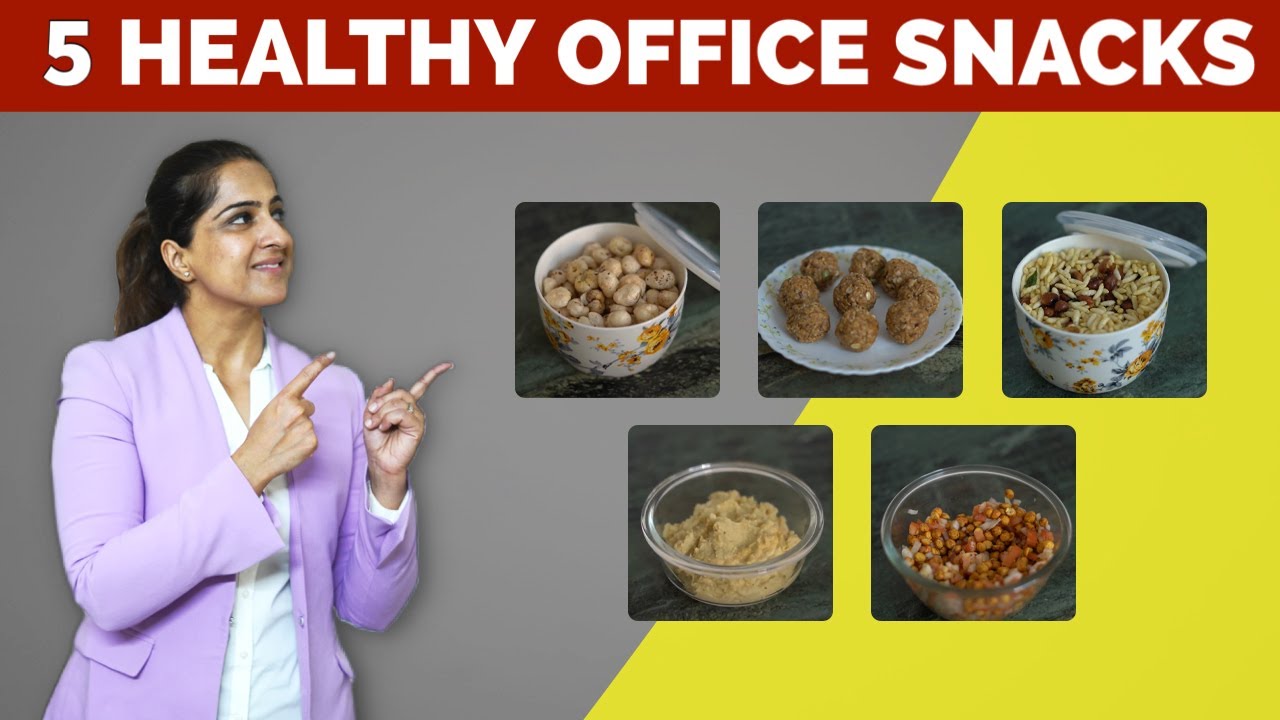5 Super Healthy Snacks for Office | Guilt Free Tasty Recipes | xHERciser