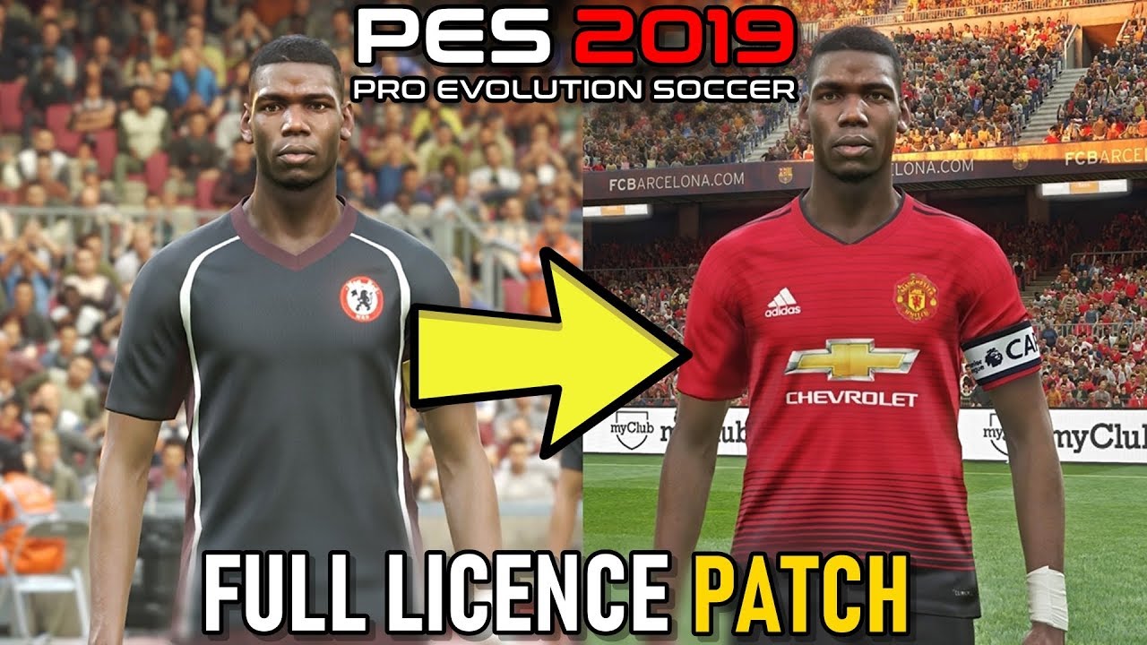 PES 2019: как установить официальные названия команд, формы, логотипы, лиги и многое другое