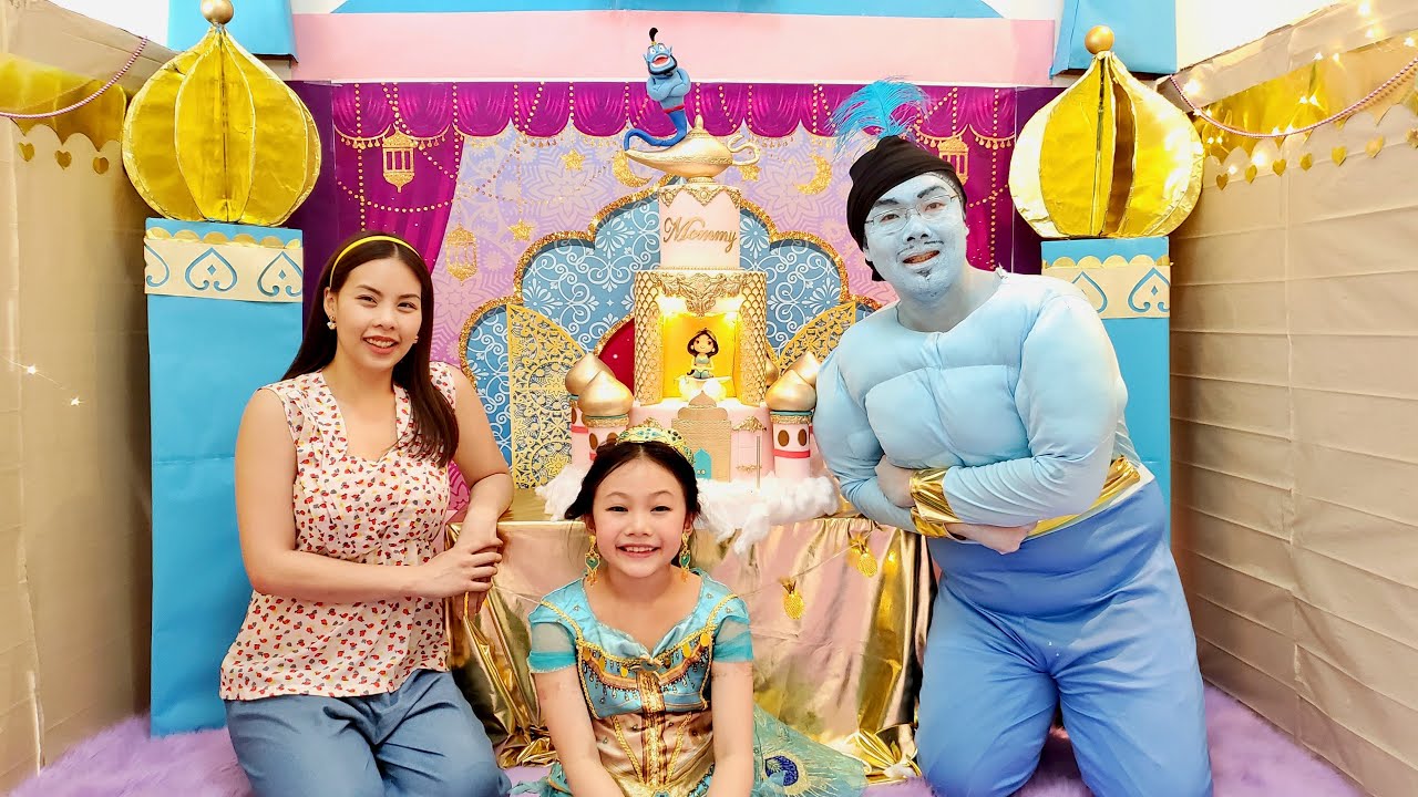 Aladdin Princess Castle for mom's birthday