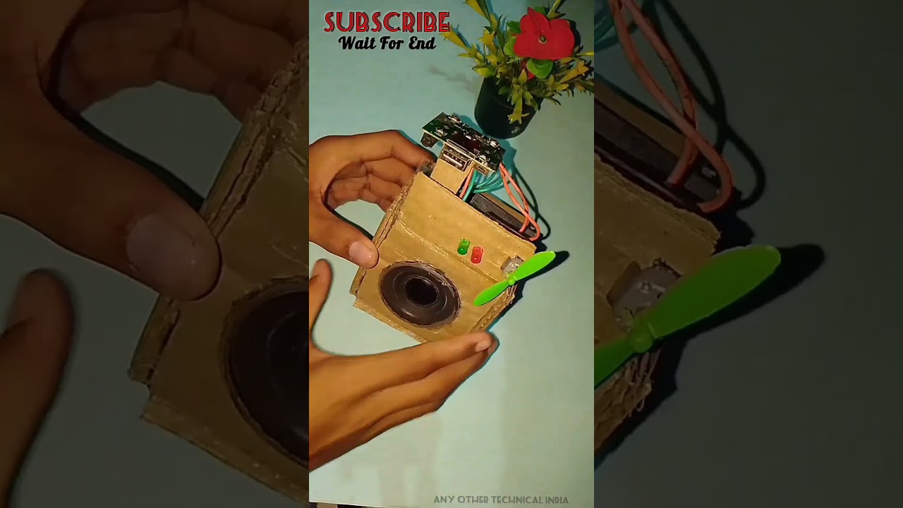 Mini cardboard bluetooth speaker with music light #shorts #ytshorts #bluetooth