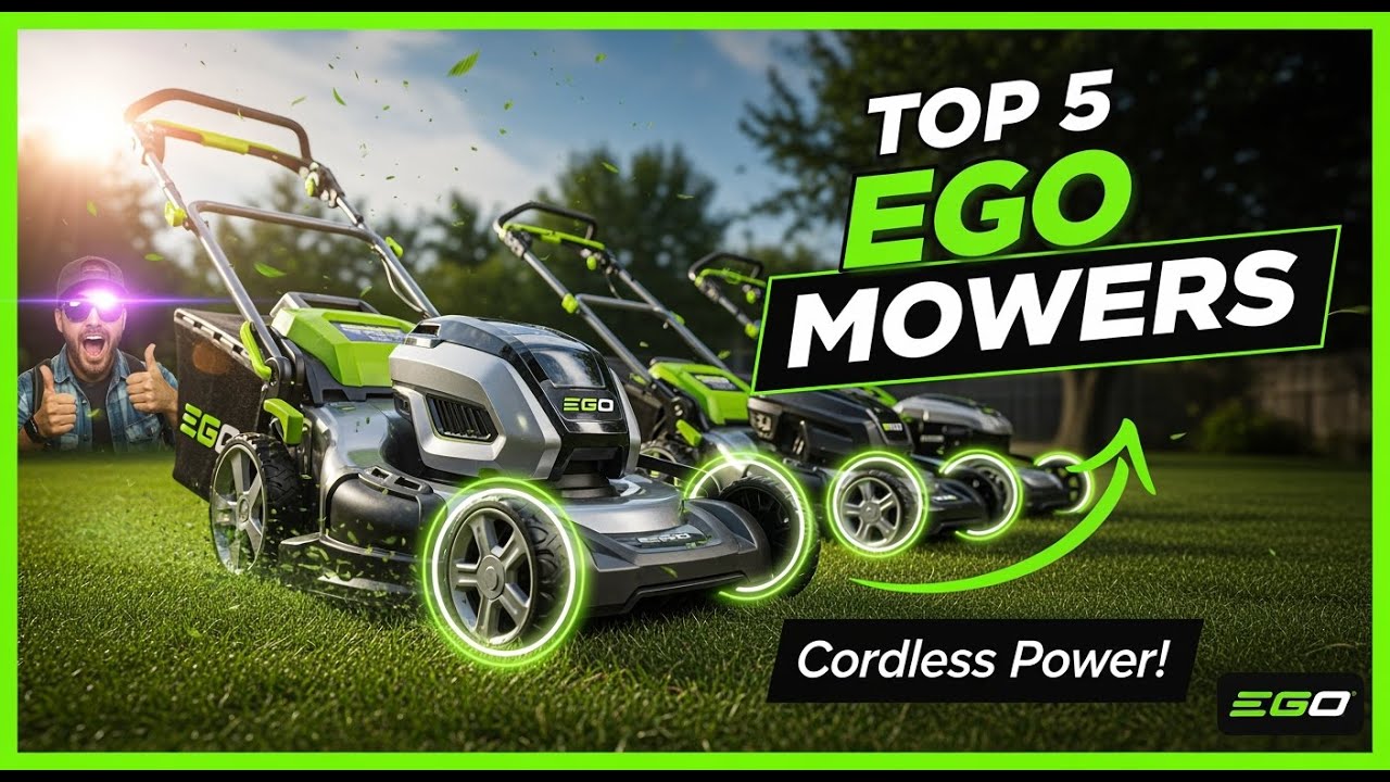 TOP 5 Best EGO Power Lawn Mowers 2026