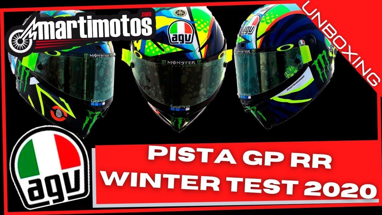 UNBOXING // 😍 AGV Pista GP RR VALENTINO ROSSI Winter Test 2020