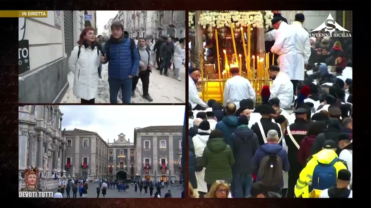 Antenna Sicilia: la festa di Sant'Agata ieri e oggi, tra canti e racconti