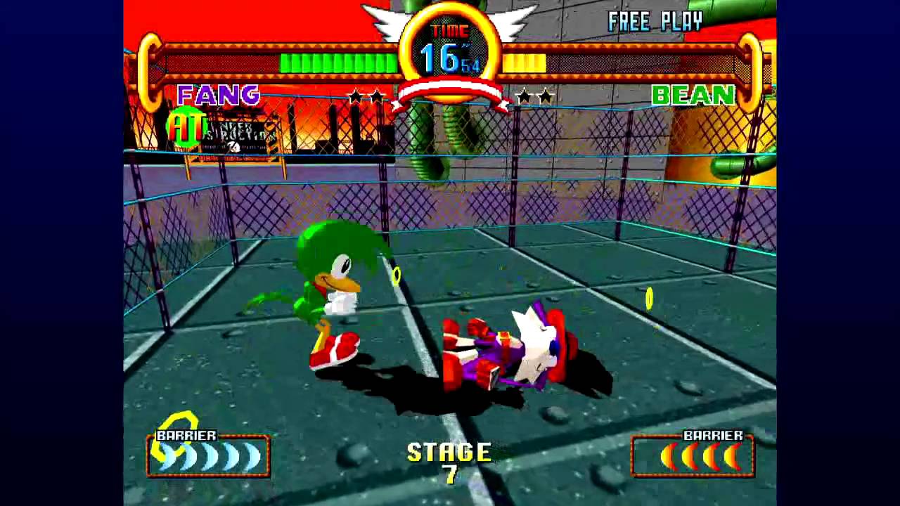 Sonic the Fighters (Xbox Live Arcade) Arcade as Fang