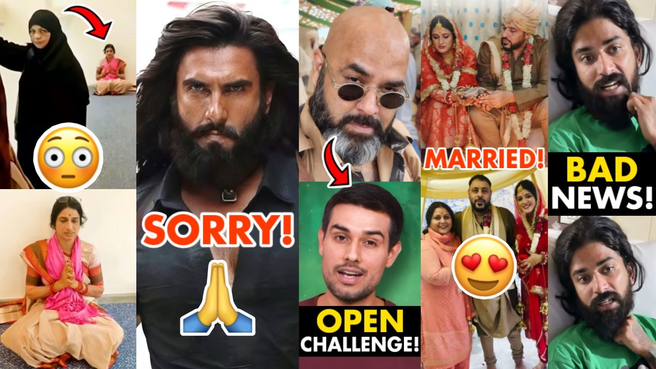 Dhurandhar Actor&rsquo;s Open Challenge to Dhruv Rathee&hellip;😨, Ranveer Singh Sorry, UK07 Rider, Badshah, RCB