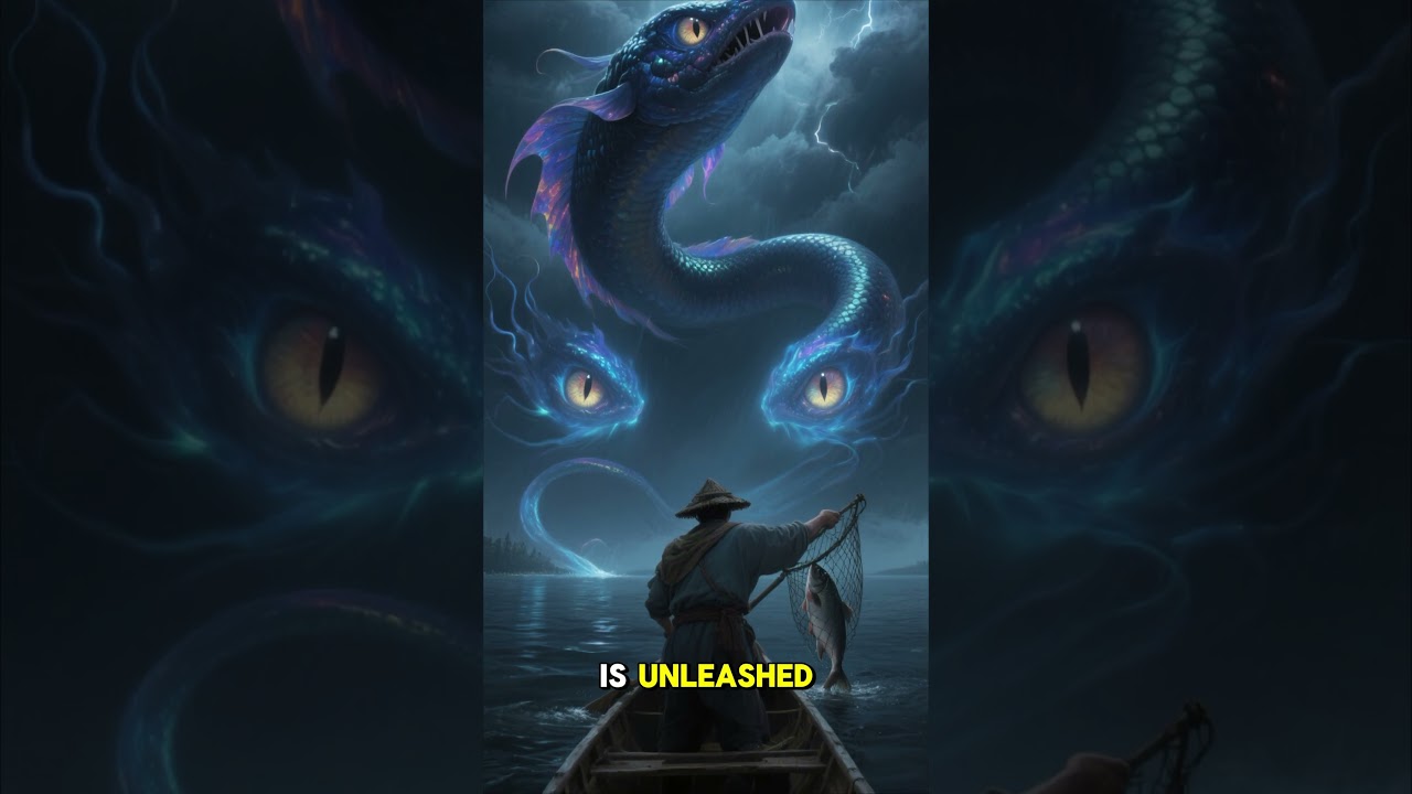 Abaia &ndash; The Giant Eel Spirit 🐍💧 #shorts