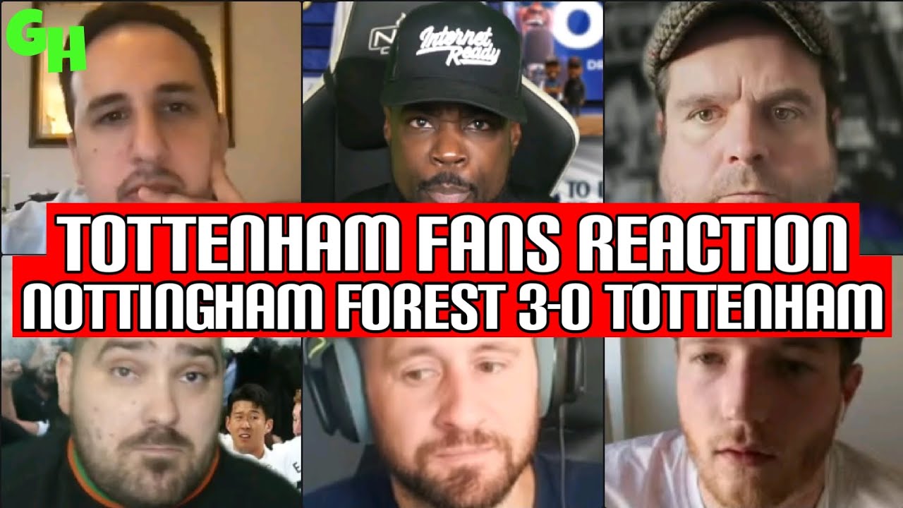 ANGRY 🤬 SPURS FANS REACTION TO NOTTINGHAM FOREST 3-0 TOTTENHAM | FANS REACTION 
