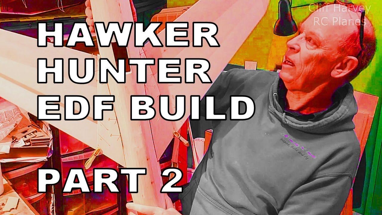 Iconic Hawker Hunter EDF Build Part Two