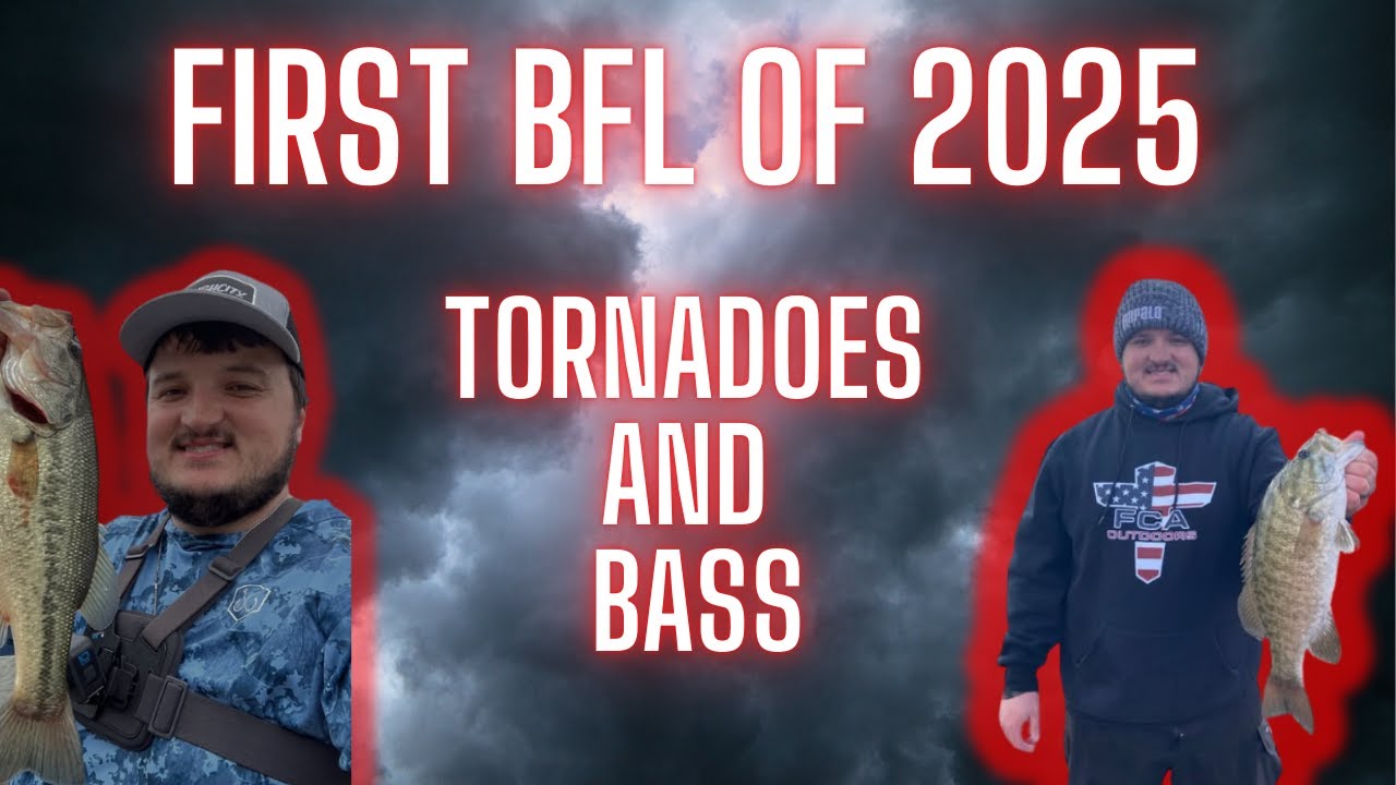 FIRST BFL OF 2025! BASS AND TORNADO WARNINGS (KENTUCKY LAKE)