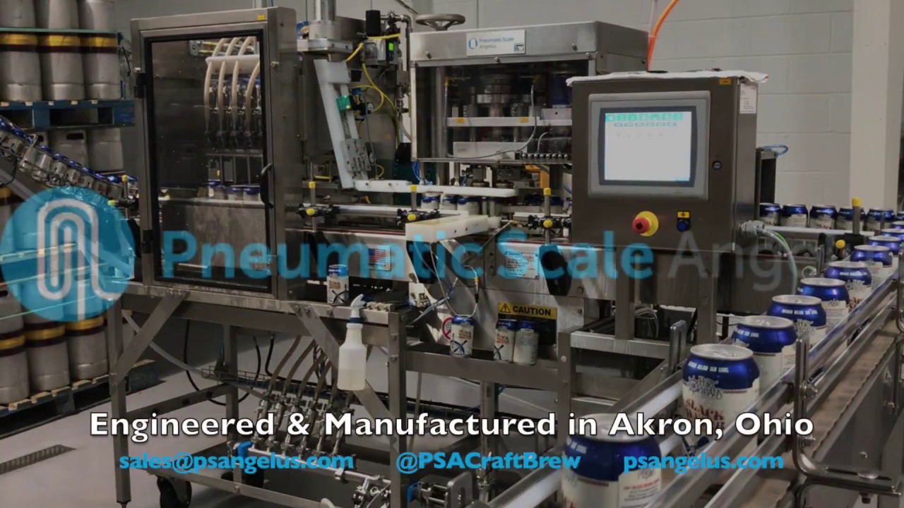 Craft Brew Canning CB50F by Pneumatic Scale Angelus