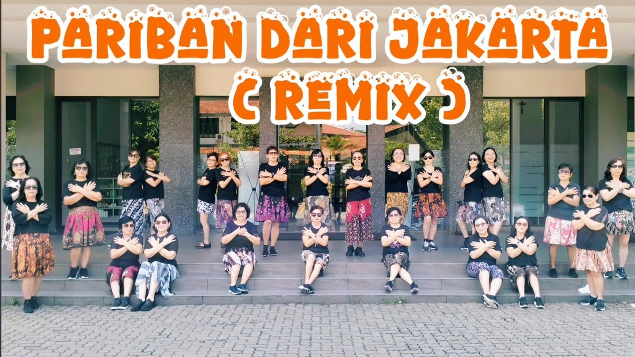 PARIBAN DARI JAKARTA ( REMIX ) - LINE DANCE Chor : Wiwiek Johan ( INA ) Demo by : LD Beautiful