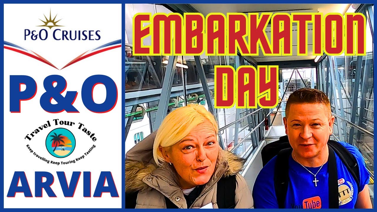 P&O Arvia - Посадка