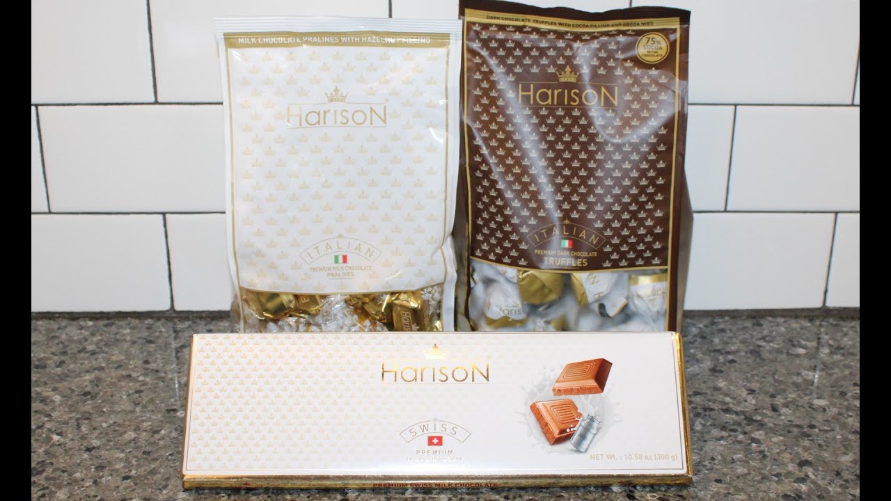 Harison: Milk Chocolate Pralines, Dark Chocolate Truffles & Swiss Milk Chocolate Bar Review