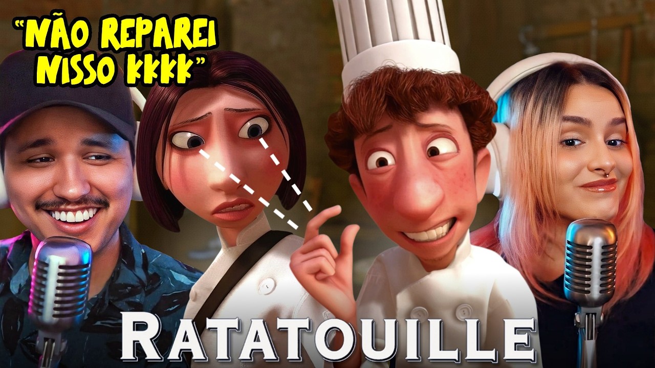 DETALHES QUE SÓ ADULTOS PERCEBEM EM RATATOUILLE | Sessão Nerd