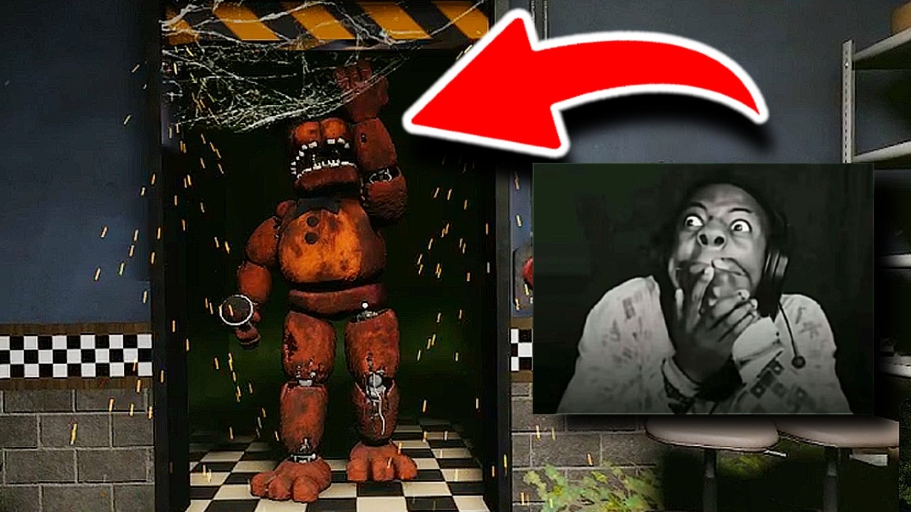 Freddy FORCES The door open.. (We got Touched.)