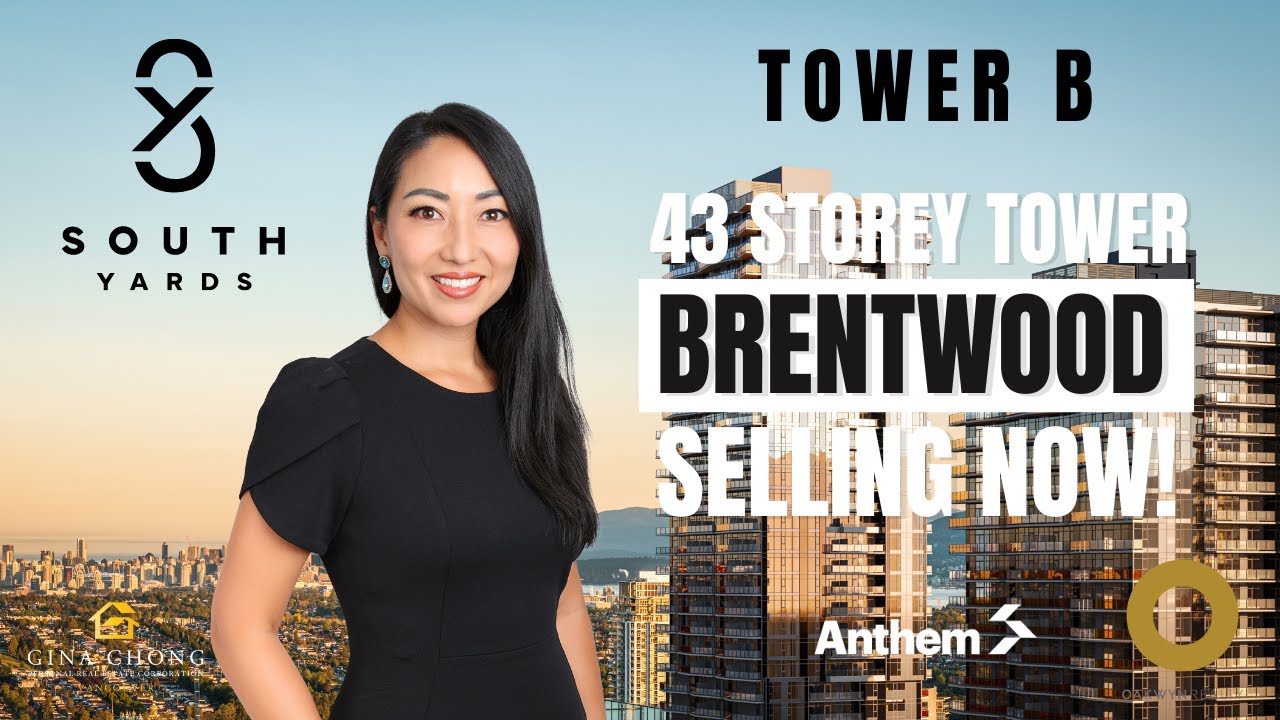 Tower B at Southyards by Anthem Properties in Brentwood Burnaby is Selling Now! Tour this project!