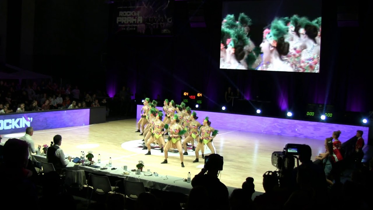 Diamonds (FRA) - quarter final  - World Championship Formations Ladies Prague 5.10.2019