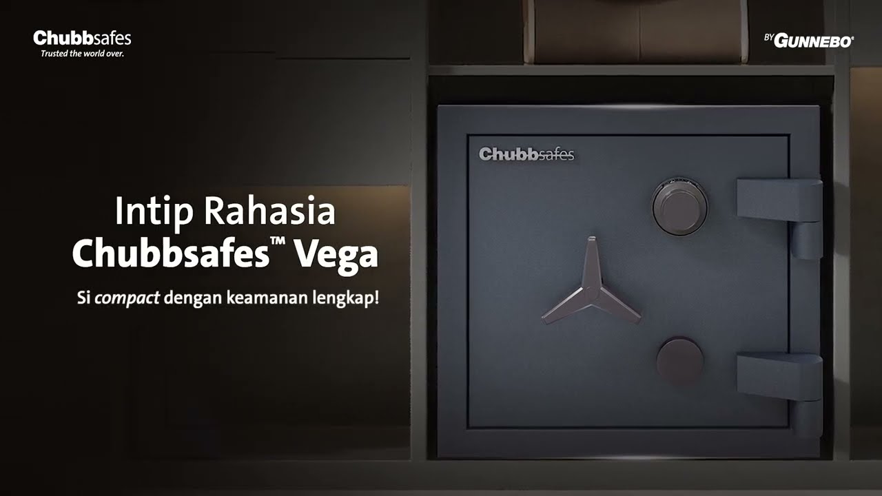 Chubbsafes Vega: Brankas Minimalis, Perlindungan Maksimal