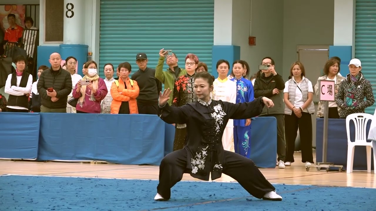 #太極拳 #冠軍 #姜九九 歡迎課程查詢6385 2449 #陳式 #56式 #競賽套路 #香港 #武聯 #2024全港太極錦標賽                             #吳卓榮錄製