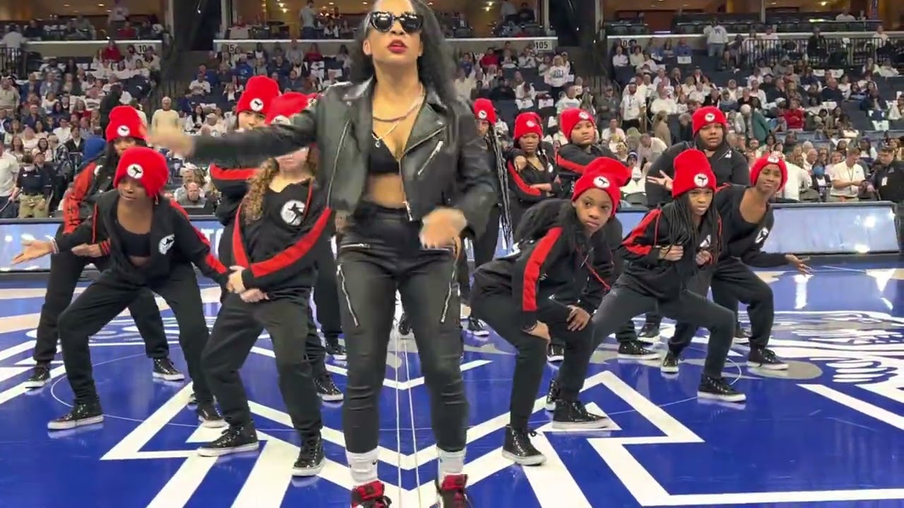 L.Y.E Performs Chris brown tribute at Memphis Tigers Game 2022