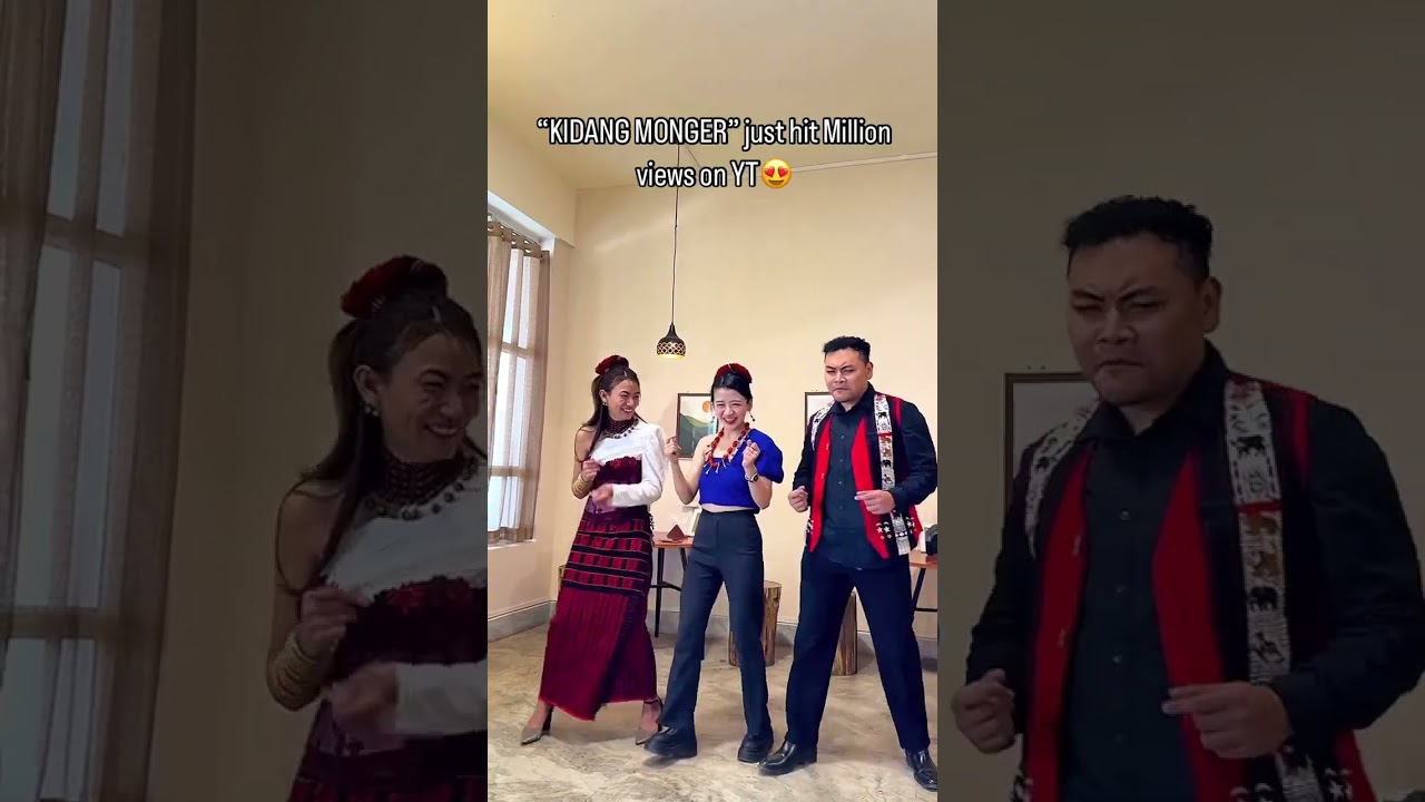 1 Million views😍❤️ #aosong #naga #nagaland #traditional #attire #million #views #club
