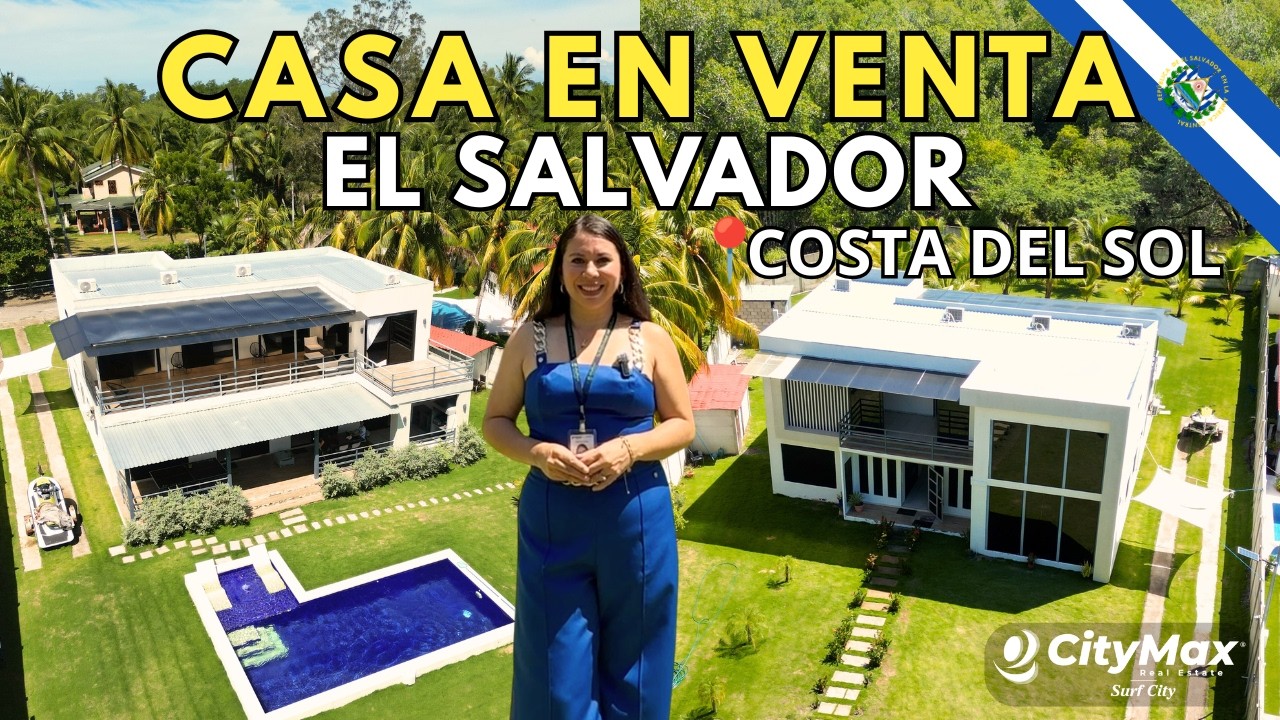 ¡LUJOSA CASA DE PLAYA EN VENTA! Ubicada en La Costa Del Sol, El Salvador/ sv #elsalvador #usa