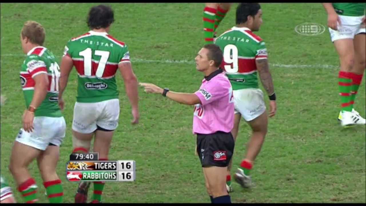 Wests Tigers v South Sydney 2012