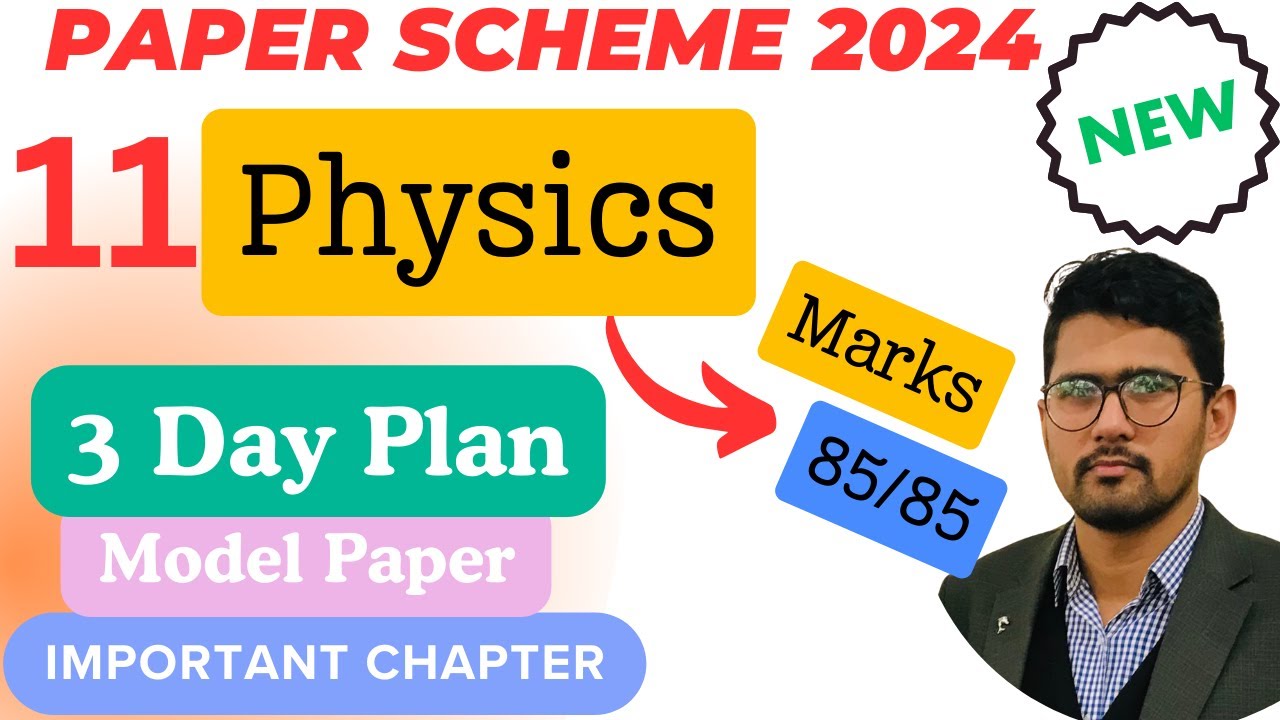11th physics pairing scheeme 2024 || 11th physics paper pattern || last month || 30 days plan