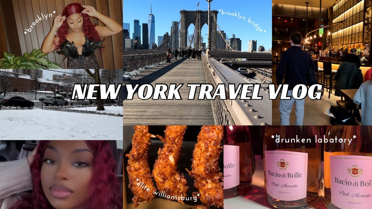 NEW YORK 27th BIRTHDAY VLOG | Brooklyn bridge + brunch + drunken laboratory + more