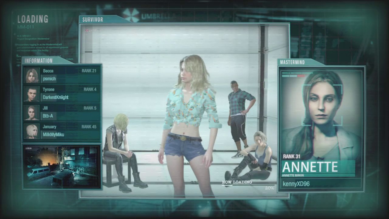 RE RESISTANCE: rank 31 nightmare annette mastermind! resident evil gameplay #261