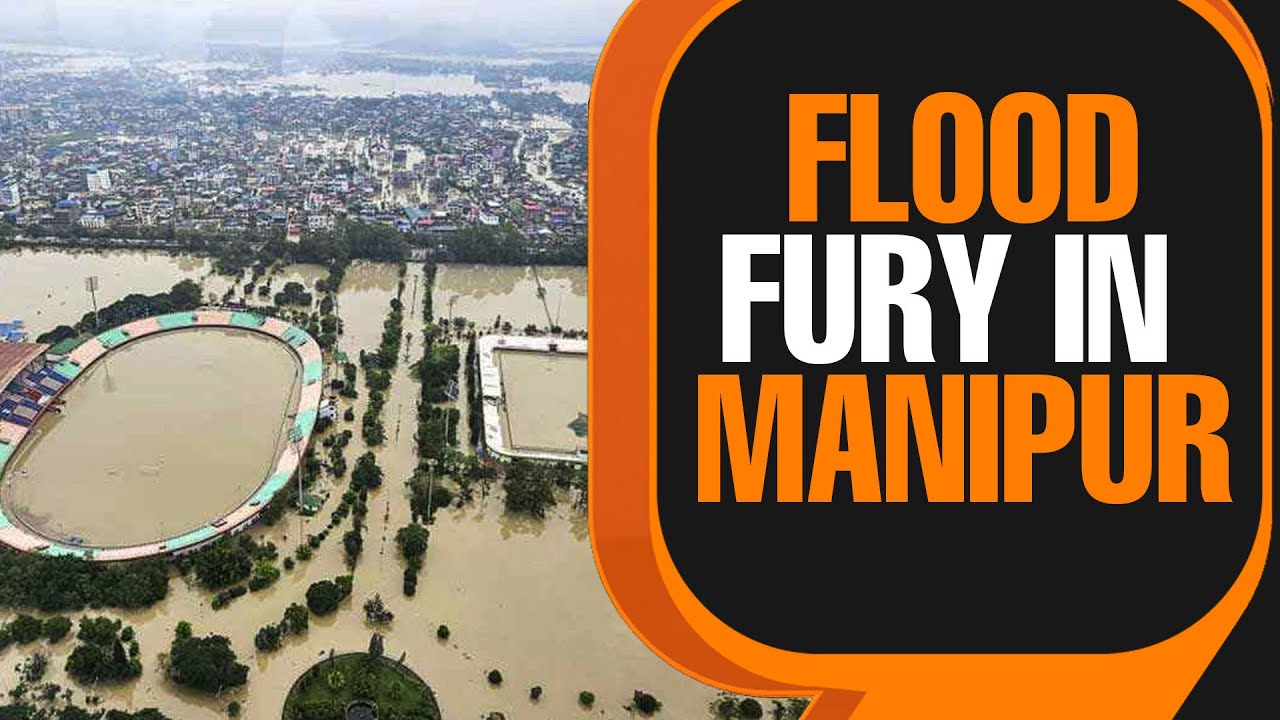 Manipur | Heavy Rainfall Causes Flooding in Many Areas of Imphal; Rescue & Evacuation Underway