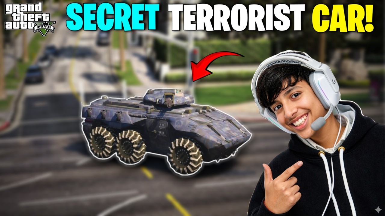 I Stole the SECRET ARMORED CAR in GTA 5! || GTA 5 GAMEPLAY #24