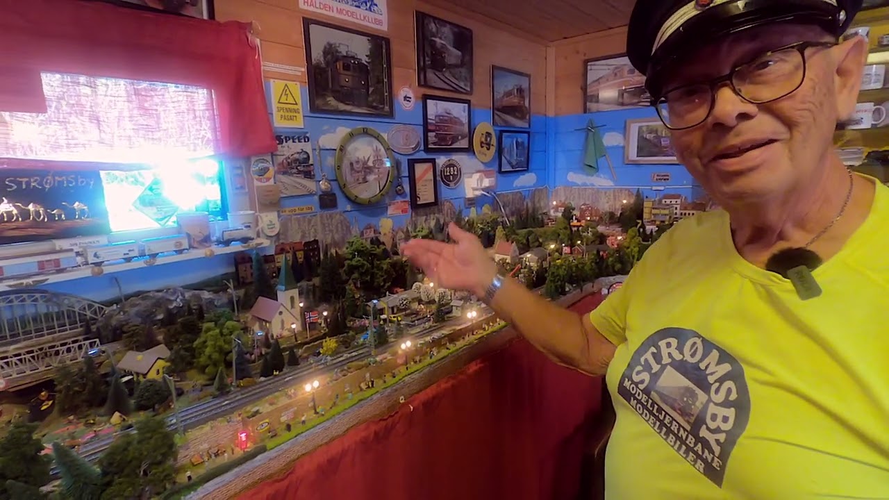 Strømsby modelljernbane, model railway,  modelleisenbahn