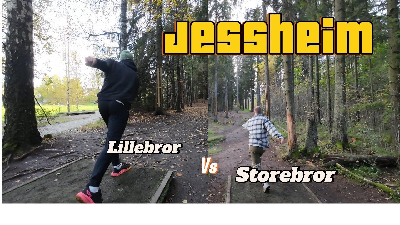 Jessheim med lillebror! 18 hull med shanks! Vi spiller 6. Oktober 2025.