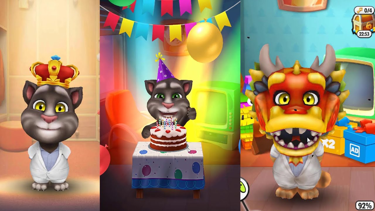 My Talking Tom Game Gameplay  1
